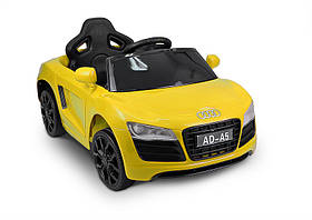 Електромобіль Just Drive AD-A5 (1 30W мотор, акумулятор 6V4AH, пульт 2,4G, MP3) Жовтий