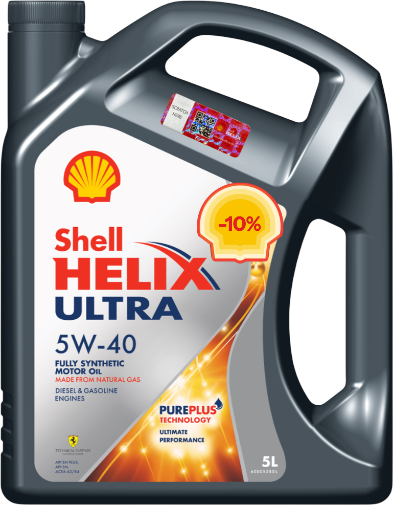 Моторна олива Shell Helix Ultra 5W-40, 5 л