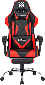 Крісло для геймерів Defender Pilot PU Red/Black (64354)