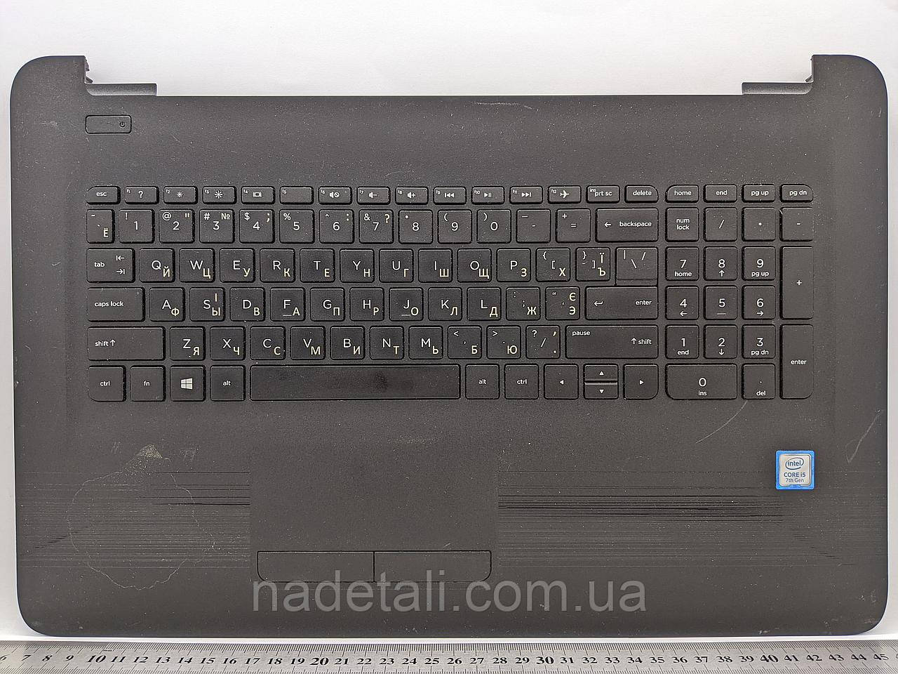 Топкейс, средня частина, клавіатура, тачпад HP 17-x114dx, Уцінка!