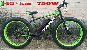 Електровелосипед фетбайк 26/4.0 E-Titan 750W 48V/13AH, 20 А PAS позашляховик, заднє мотор колесо електрофетбайк