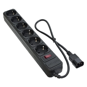 Мережевий фільтр Patron SP-1062U 0.5m Black (EXT-PN-SP-1062U)