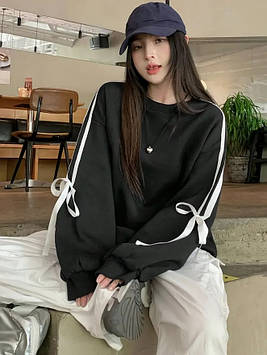 Молодіжна жіноча кофта світшот оверсайз