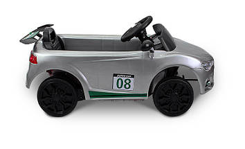 Електромобіль Just Drive Mercedes-CL (2 мотори по 20W, акумулятор 6V7AH, пульт 2,4G, MP3) Срібний, фото 4