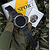 Смарт-годинник чоловічий з компасом із захистом ip68 чорний розумний Smart Watch вживання дзвінків Modfit Pathfinder GPS, фото 11
