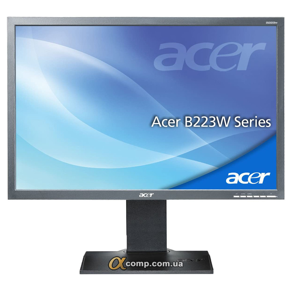 Монітор 22" Acer B223W (TN • DVI • VGA • колонки) БВ уцінка