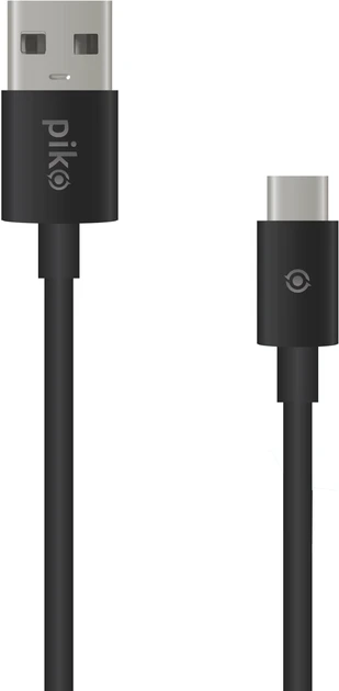 Кабель Piko CB-UT11 USB - USB Type-C (M/M), 1.2 м, Black (1283126489174)