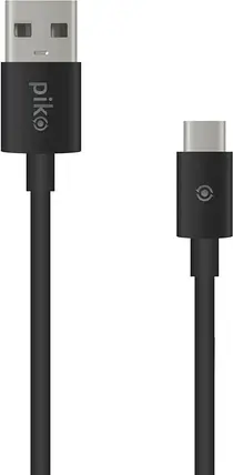 Кабель Piko CB-UT11 USB - USB Type-C (M/M), 1.2 м, Black (1283126489174), фото 1