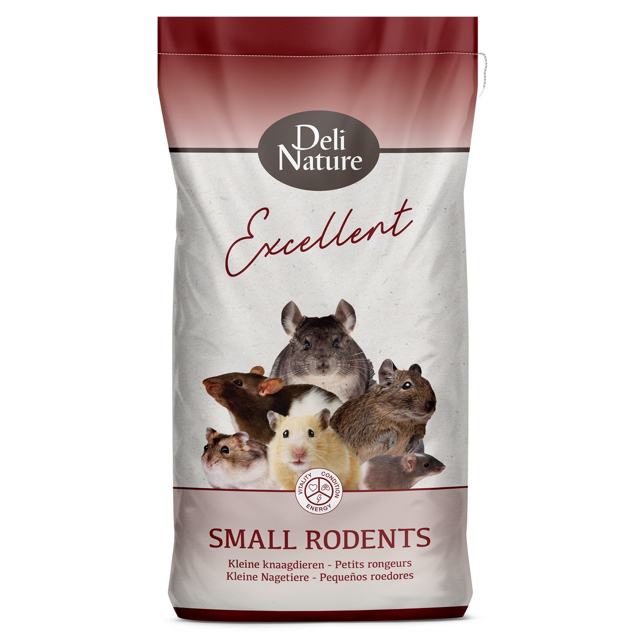 Deli Nature Premium SMALL RODENTS Повнораціонний преміум корм для дрібних гризунів 12.5 кг., фото 1