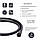 Шланг для ручного душа полемір Qtap Hadice 1200 мм QTHADPVC120B Black Matt, фото 4