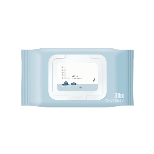 Очищувальні серветки з морською водою ROUND LAB 1025 Dokdo Cleansing, 30 шт (321805)