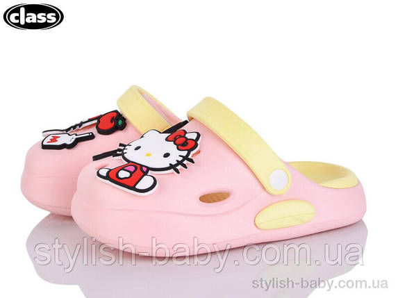 Дитяча колекція літнього взуття. Дитячі крокси 2025 бренда Wei Wei — Class оптом (рр. з 30 по 35), фото 1