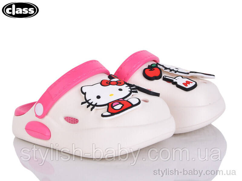 Дитяча колекція літнього взуття. Дитячі крокси 2025 бренда Wei Wei — Class оптом (рр. з 30 по 35)