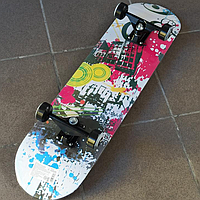 Скейт дерев'яний для дітей і підлітків 79 * 21 см