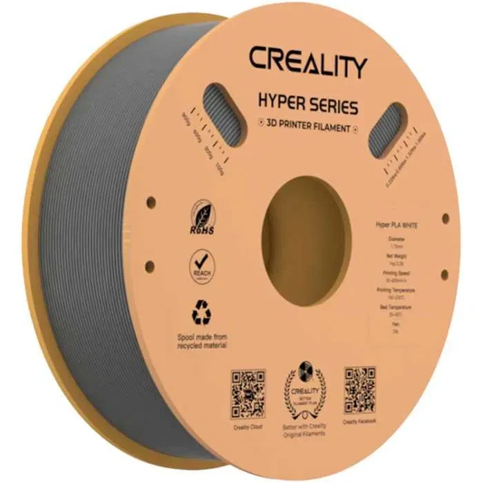 Hyper PLA пластик для 3D принтера CREALITY 1кг, 1.75мм Gray