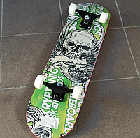 Скейтборд дерев'яний Череп 79 см