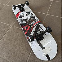 Скейт трюковий дерев'яний для підлітків 79 * 21 см із принтом