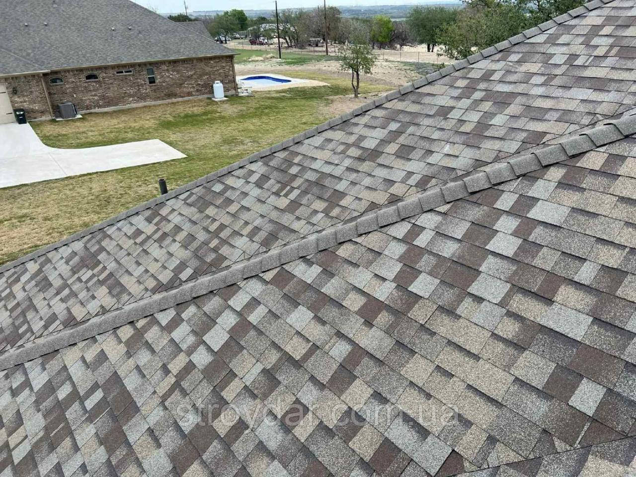 Ламінована бітумна черепиця Owens Corning TRUDEFINITION DURATION AR Driftwood
