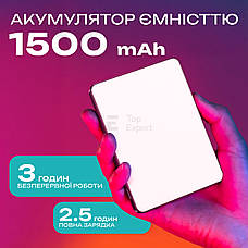 Портативне відеосвітло M15 з триногою LED панель для фото та відеозйомки лампа для селфі, фото 4