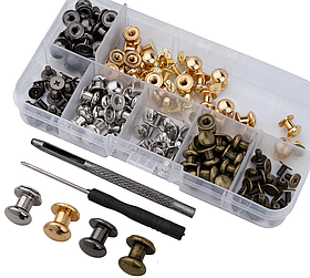 Набір кобурних гвинтів 8мм 80шт