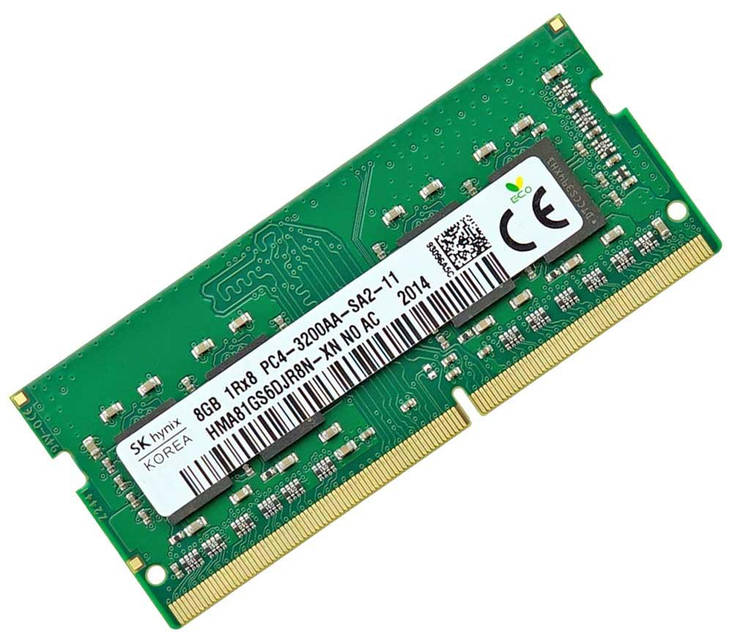 SODIMM DDR4 3200 8GB для ноутбука SK Hynix (PC4-25600