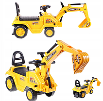 Толокар екскаватор 3в1 дитячий автомобіль, фото 2