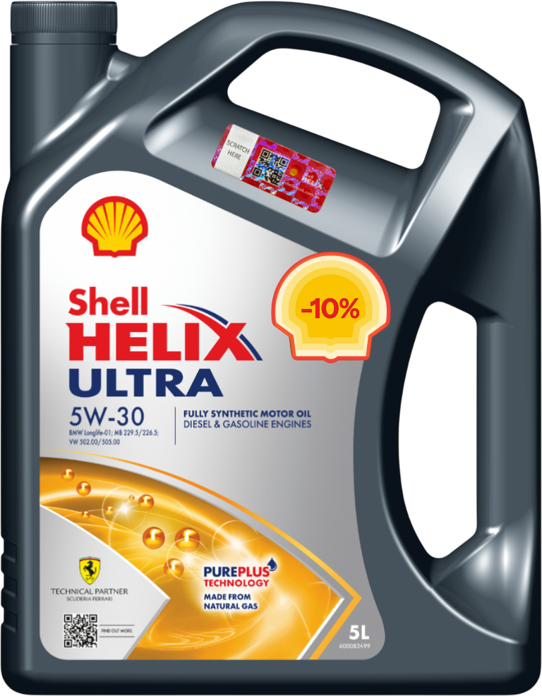 Моторна олива Shell Helix Ultra 5W-30, 5 л