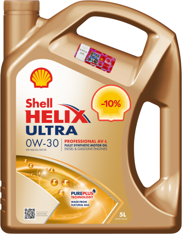 Моторна олива Shell Helix Ultra Professional AV-L 0W-30, 5 л