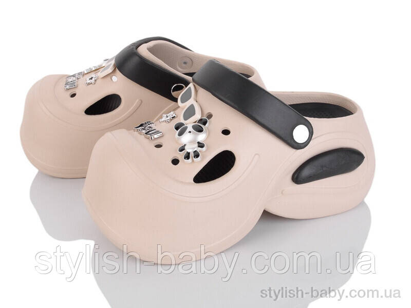 Літнє взуття гуртом. Підліткові та Жіночі крокси 2025 бренда Lion-Lu (рр. с 36 по 41)