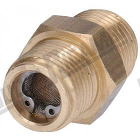 Фільтр для помпи кавомашини 3/8M - 3/8M, ключ 20мм - в. 31мм