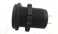 Врізна зарядка QC USB 3.0-2шт 12V-12V (червона), фото 3