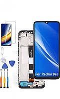 Дисплей ARSSLY для Xiaomi Redmi 9AT, LCD. Комплект з інструментами для заміни + загартоване захисне скло.