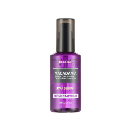 Сироватка для волосся зволожувальна "Рожевий Грейпфрут" Kundal Macadamia Ultra Hair Serum Pink Grapefruit 100 мл.