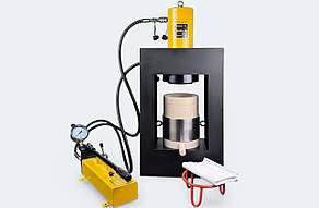 Прес для олії 66 тонн ручний насос 4 л капролон "PRO" OilExpress