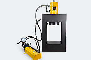 Прес для олії 66 тонн ручний насос "PRO" OilExpress