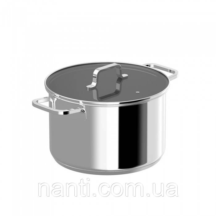 Каструля зі скляною кришкою BERGHOFF DiNA HELIX, діам. 24 см, 6,6  л 1315080