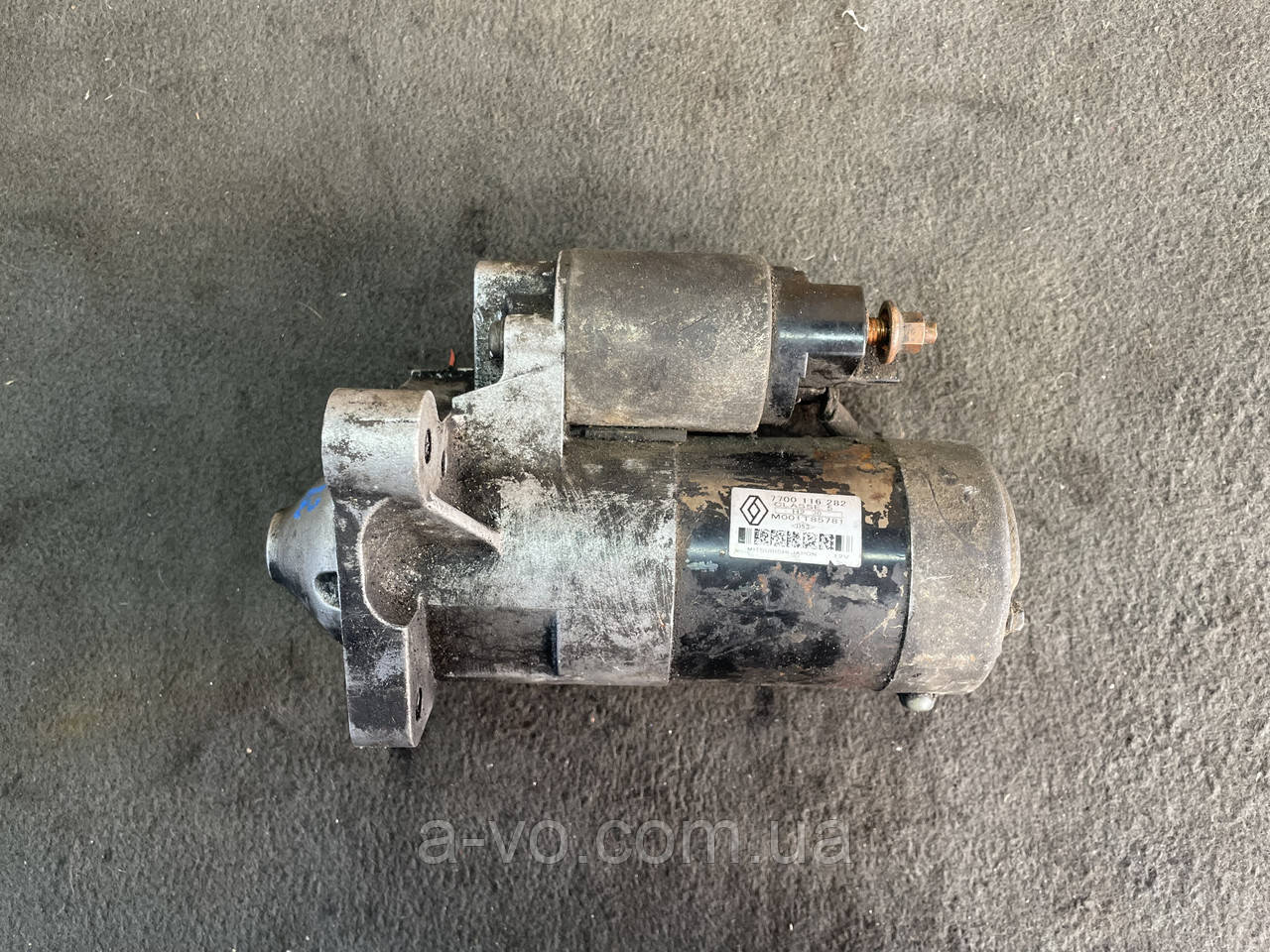 Стартер для Renault Kangoo, Megane 2, Scenic 2, 1.9dci, 7700116282, M001T85781, 12зуб, фото 1