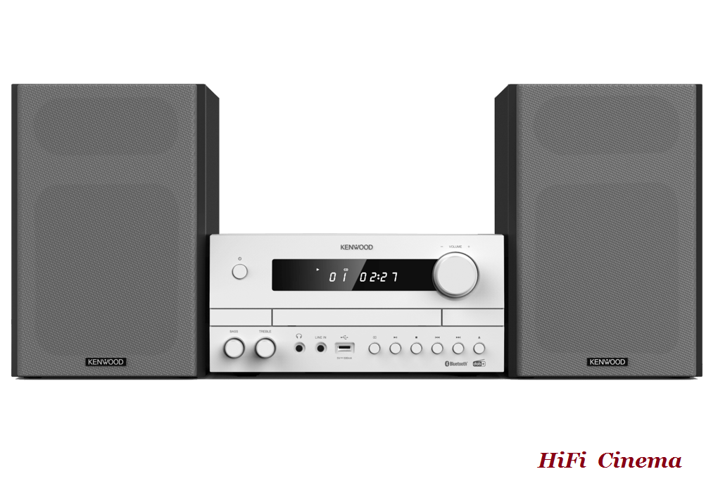 Мінісистема Kenwood M822DAB з CD Bluetooth USB DAB радіо тюнер