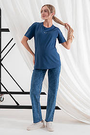 Джинси для вагітних Tally сині