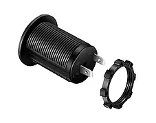 Врізна розетка 12V-24V, фото 4