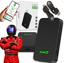 Бездротовий автомобільний адаптер CarlinKit 5.0 2air Apple CarPlay/Android Auto, фото 5