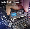 Пам'ять для ноутбуків Crucial 16 GB SO-DIMM DDR5 5600 MHz (CT16G56C46S5), фото 6
