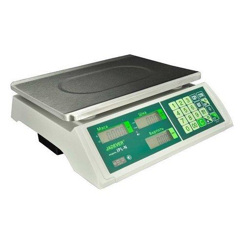 Торгові ваги без стійки Jadever JPL-N 15К LCD (LED), фото 1
