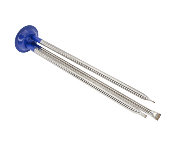 Фланець бойлера Electrolux під сухі ТЕНи (D=95 мм, L=421 / 423 / 448 мм), три трубки