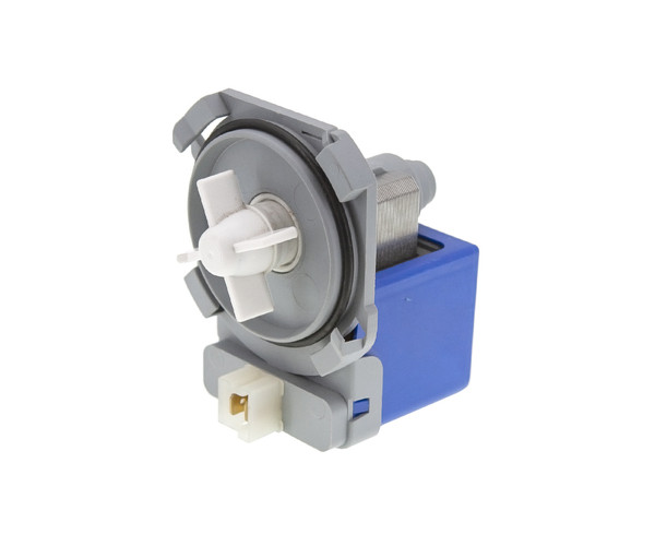 Насос (котушка) для пральної машини Siemens, Bosch (GRE 33W), 4 клямки, клемник під фішку зверху - 00143370 / 00142370 / 00141896