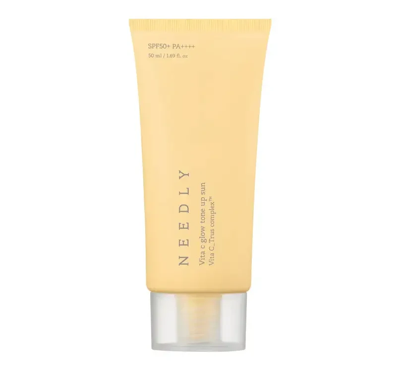 Сонцезахисний крем з ефектом сяйної шкіри Needly Vita C Glow Tone Up Sun SPF 50+ PA++++ 50 мл