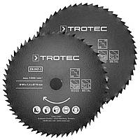 Набір пиляльних дисків Trotec 1 HSS 89х10х1,4 HS60/HS80 Metal (2 шт.) (6215001301) DS