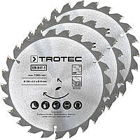Диск пиляльний Trotec 150х16х2,1 HW24 Wood (3 шт) (6215001320) DS