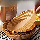 100шт Пергаментні форми для аерогрилю, 16х16х4,5см / Паперові форми для мультипечі / Форми для випічки, фото 2