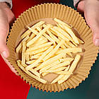 100шт Пергаментні форми для аерогрилю, 16х16х4,5см / Паперові форми для мультипечі / Форми для випічки, фото 5